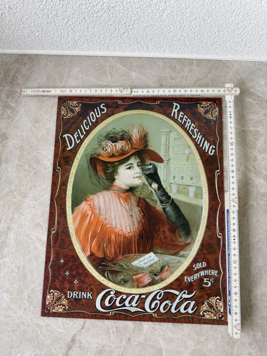 Coca-Cola Alle Dekorationen: Coca-Cola Blechschild – Gebraucht aus Bertschikon von xty_yf6h 2