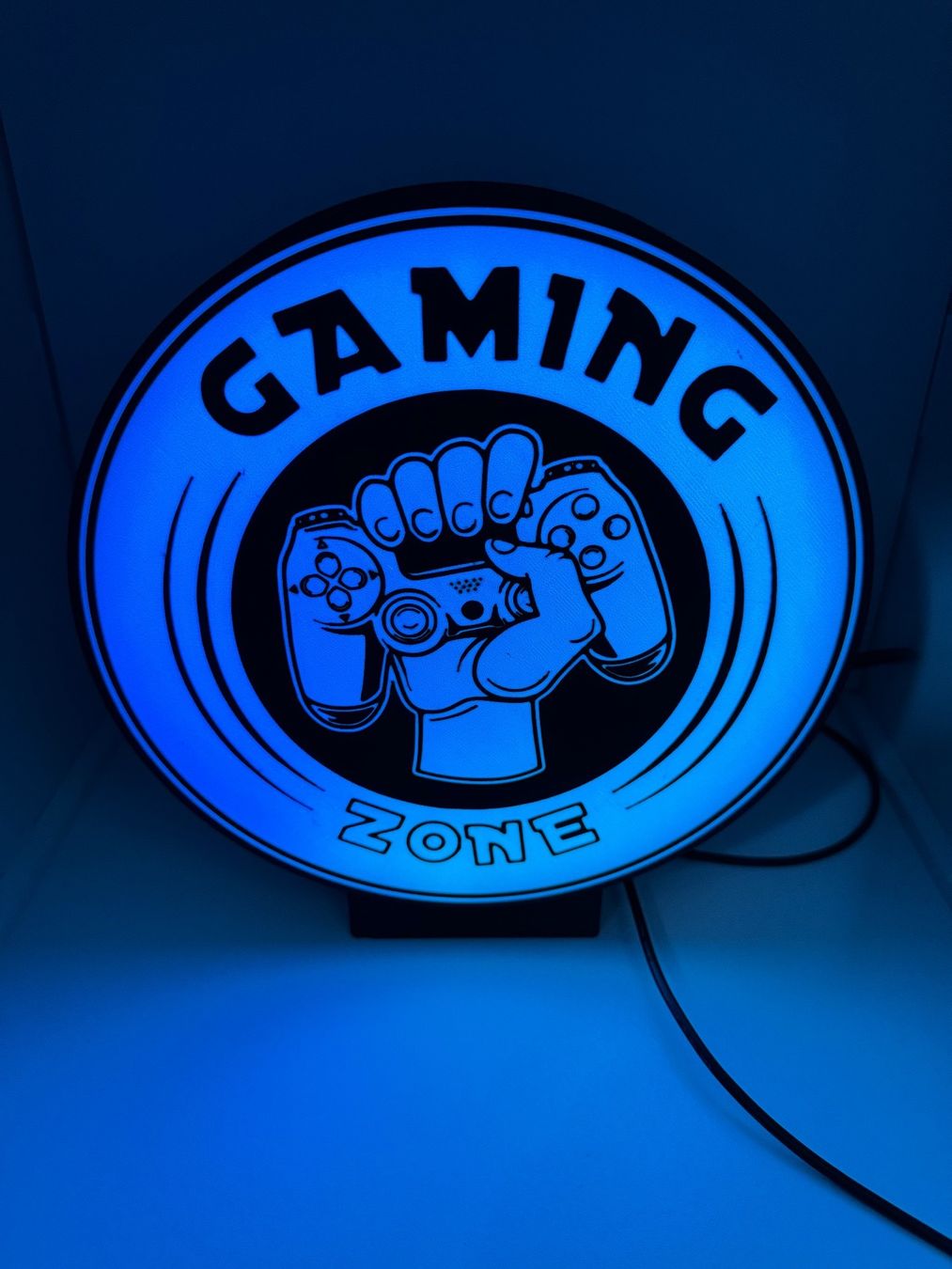 Lampen: Logo lumineux Led SMART GAMING GAMERS – Neu (gemäss Beschreibung) aus Vicques von PAMB3D 2