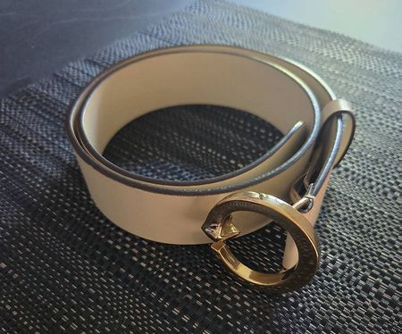 Ceinture Gucci vintage ivoire