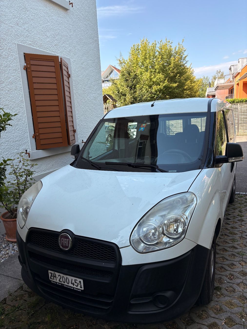 Fiat Nutzfahrzeuge: Fiat Doblo  weiss 1.4 95 PS – Defekt aus Dübendorf von Sochor01 1