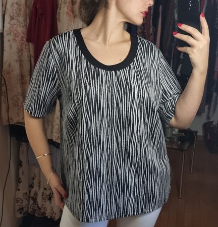 Zebra Print Shirt Gr. 48 - Sommer Hit! 🦓