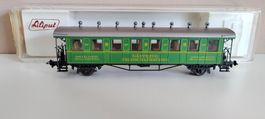 LILIPUT-H0-Personenwagen|f. "Feldschlössli-Gästezug"|grün