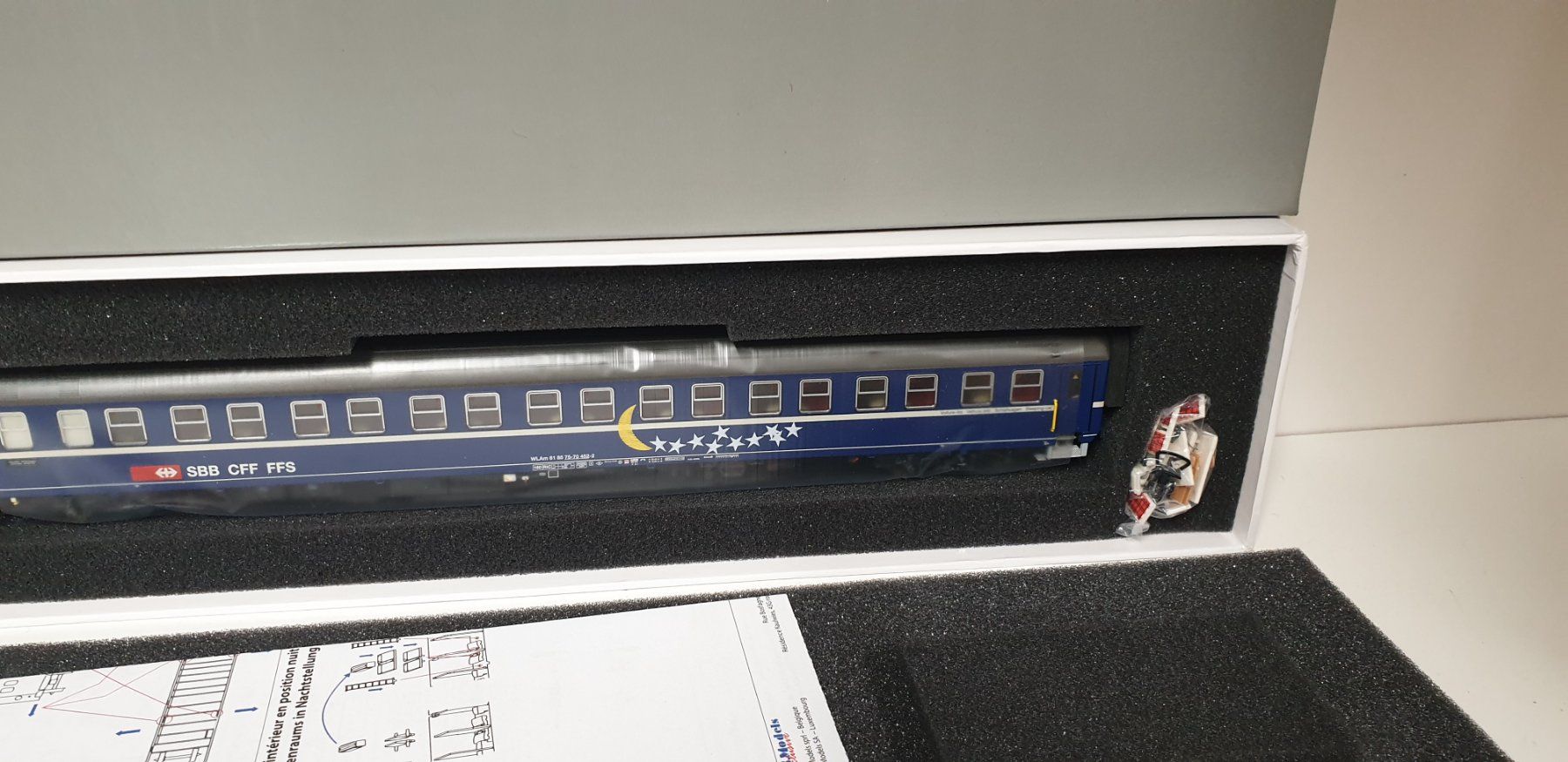 LS Models Modellini di ferrovie: LS Models SBB  Schlafwagen H0/DC 47 254 – Nuovo (secondo la descrizione) da Geroldswil venduto da TopTrain54 2