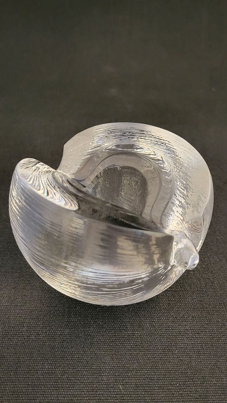 Kerzenständer: Massiver Glas-Kerzenständer – Gebraucht aus Basel von spinne02 2