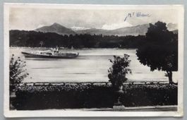 Genève, Lac Léman et le Mont-Blanc