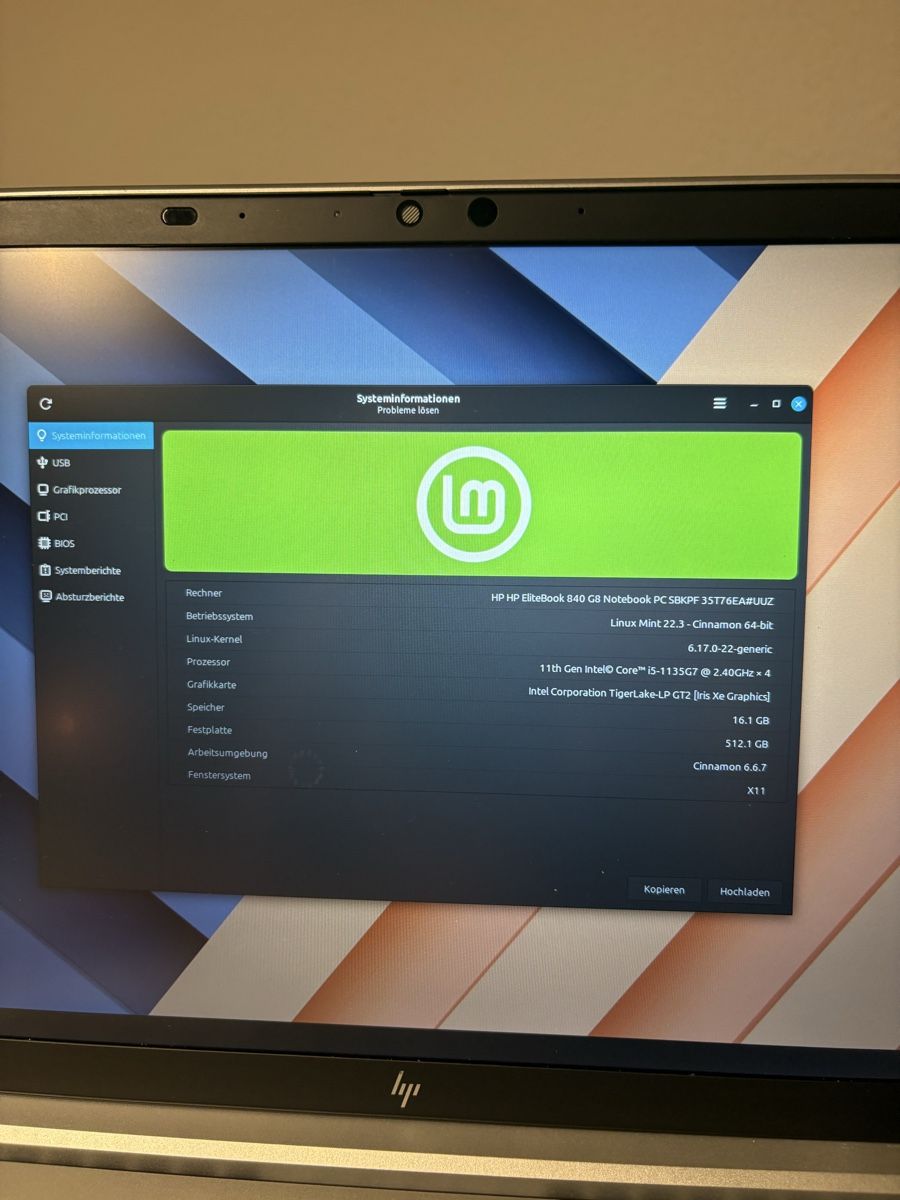 Hewlett Packard Notebook: HP Elitebook 840 G8 Notebook i5 512GB Linux Mint – Usato da Schöftland venduto da dardy1996 3
