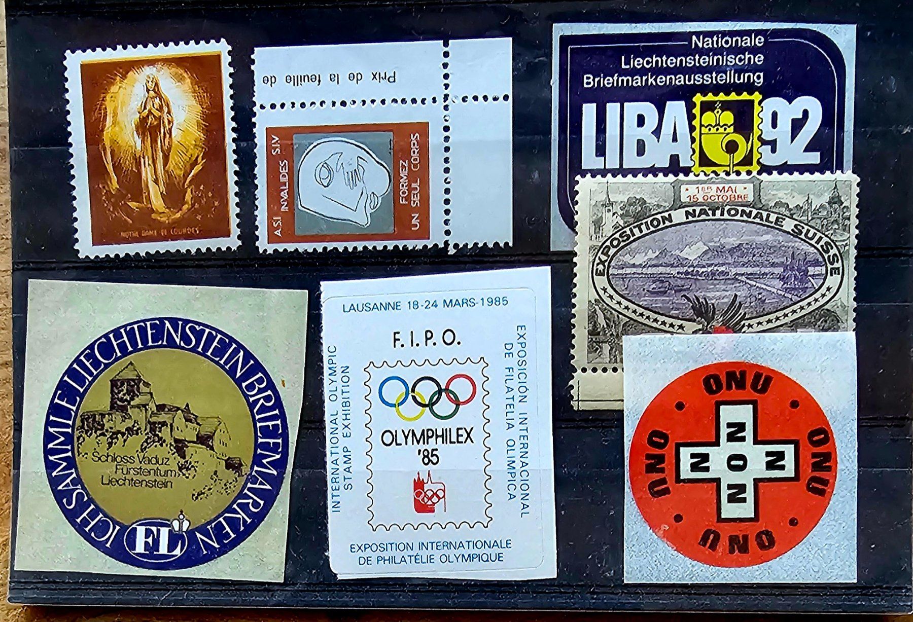 Alle Briefmarken: Schweiz  - Vignetten – Neu (gemäss Beschreibung) aus Les Valettes von Nuba1