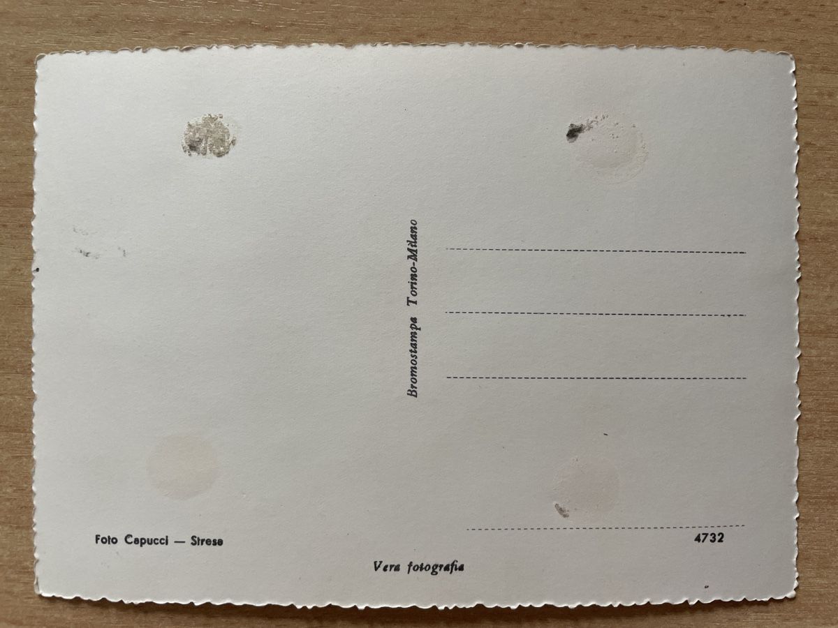 Cartes postales: Alte Ansichtskarte Lago Maggiore Pallanza e Suna – D'occasion à Neuhausen am Rheinfall par Arielle55 1