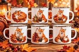Herbst 6er Tassen Set NEU