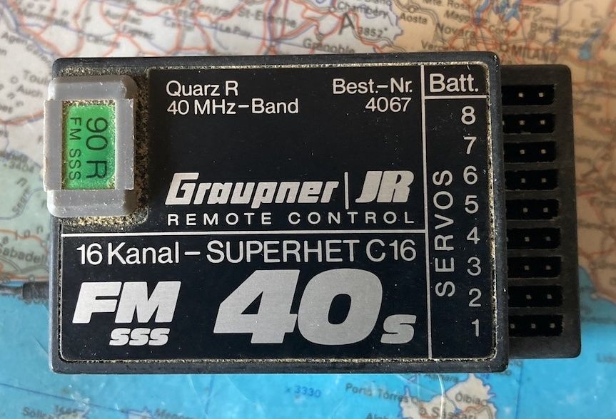 Graupner Ricevitori: Graupner Empfänger 40 MHz – Usato da Dürnten venduto da rh_falke
