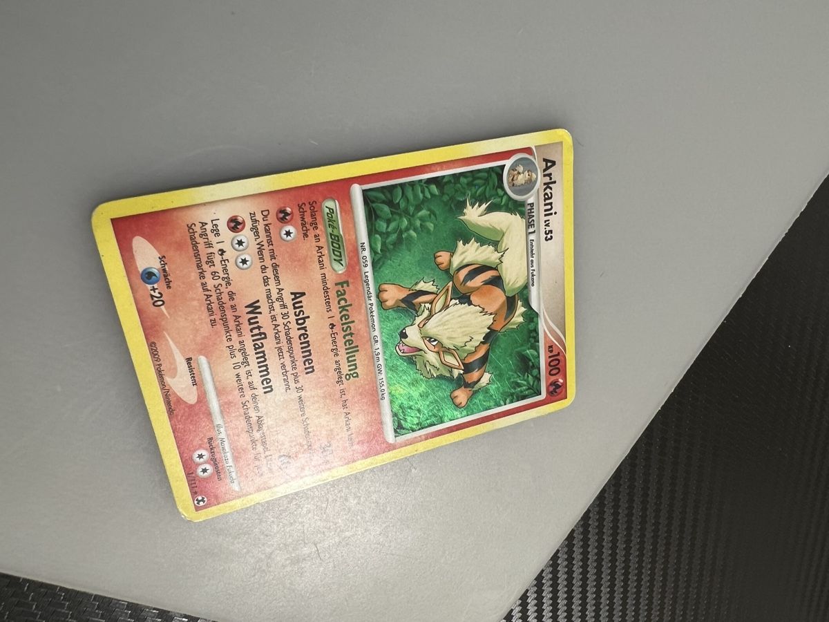 Pokémon Carte collezionabili: Arkani Holo  – Usato da Muttenz venduto da Michugee97 1