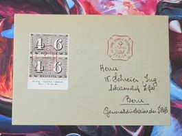 CL31 Enveloppe + Timbre Suisse 1943