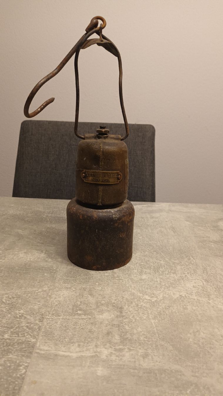Lampen: Antike Karbitlampe – Gebraucht aus chur von erika025
