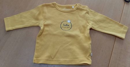 Babyshirt langarm, Gr. 56