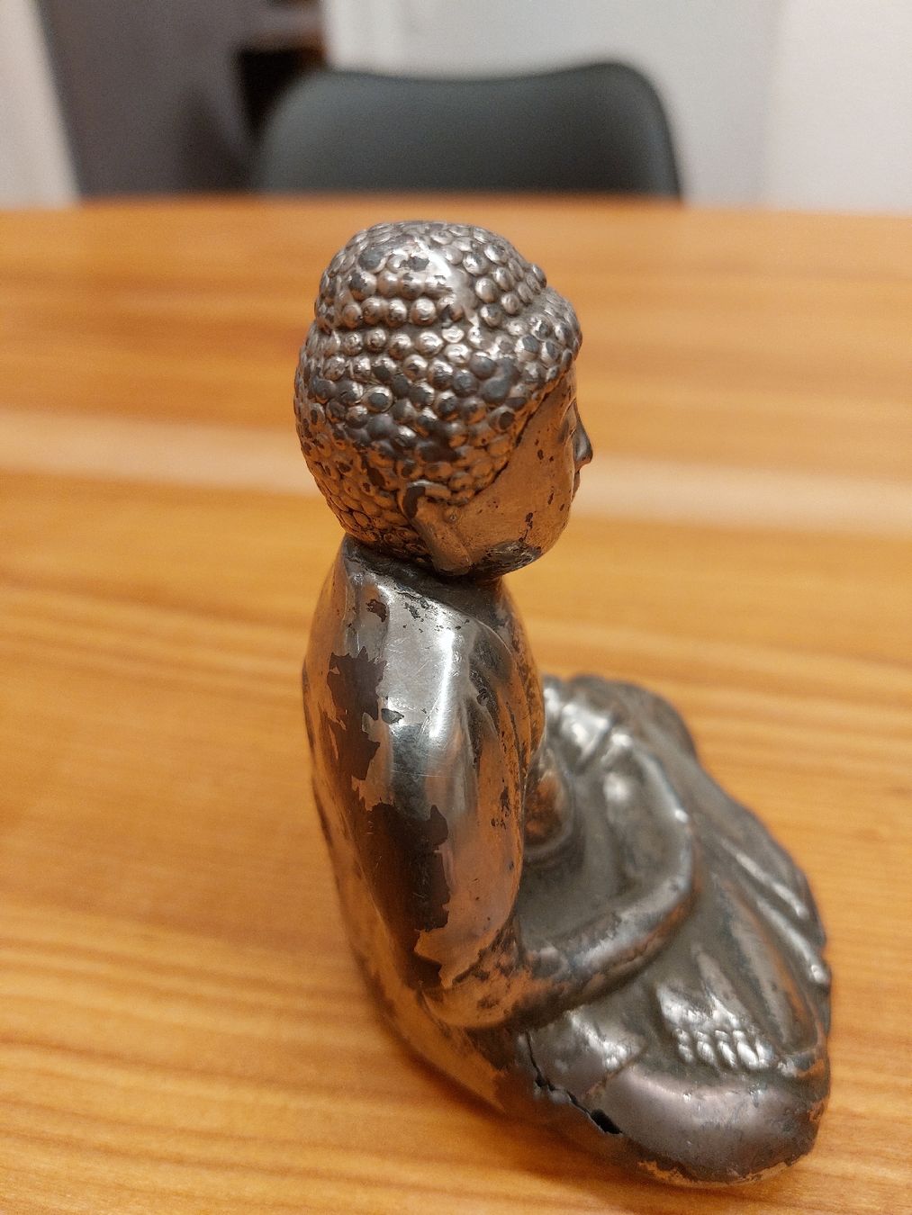 Skulpturen & Statuen: antike Buddha mit zeichen I'm Rūcken – Gebraucht aus Ganterschwil von HeidiuPeter 5