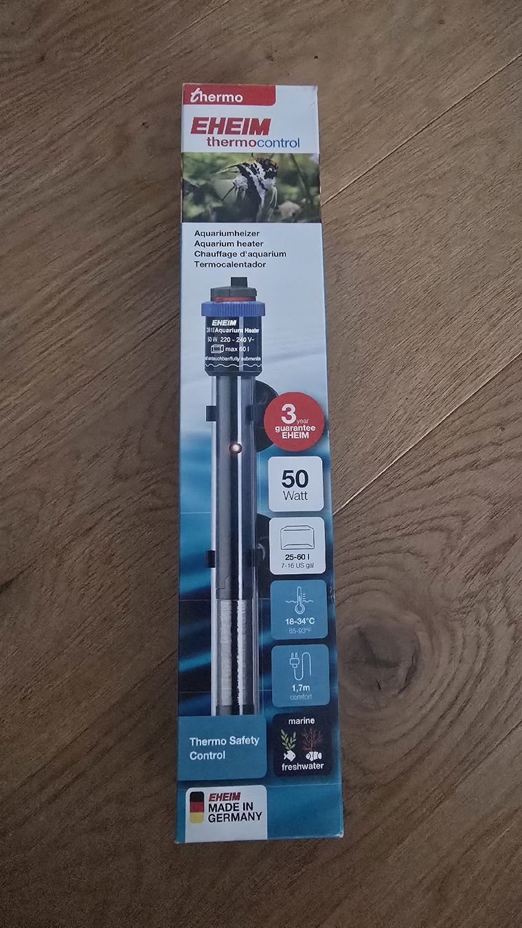 Eheim Radiatori: EHEIM Aquariumheizer, 25-60l, Neu! – Nuovo e nell'imballaggio originale da Richterswil venduto da Relxo
