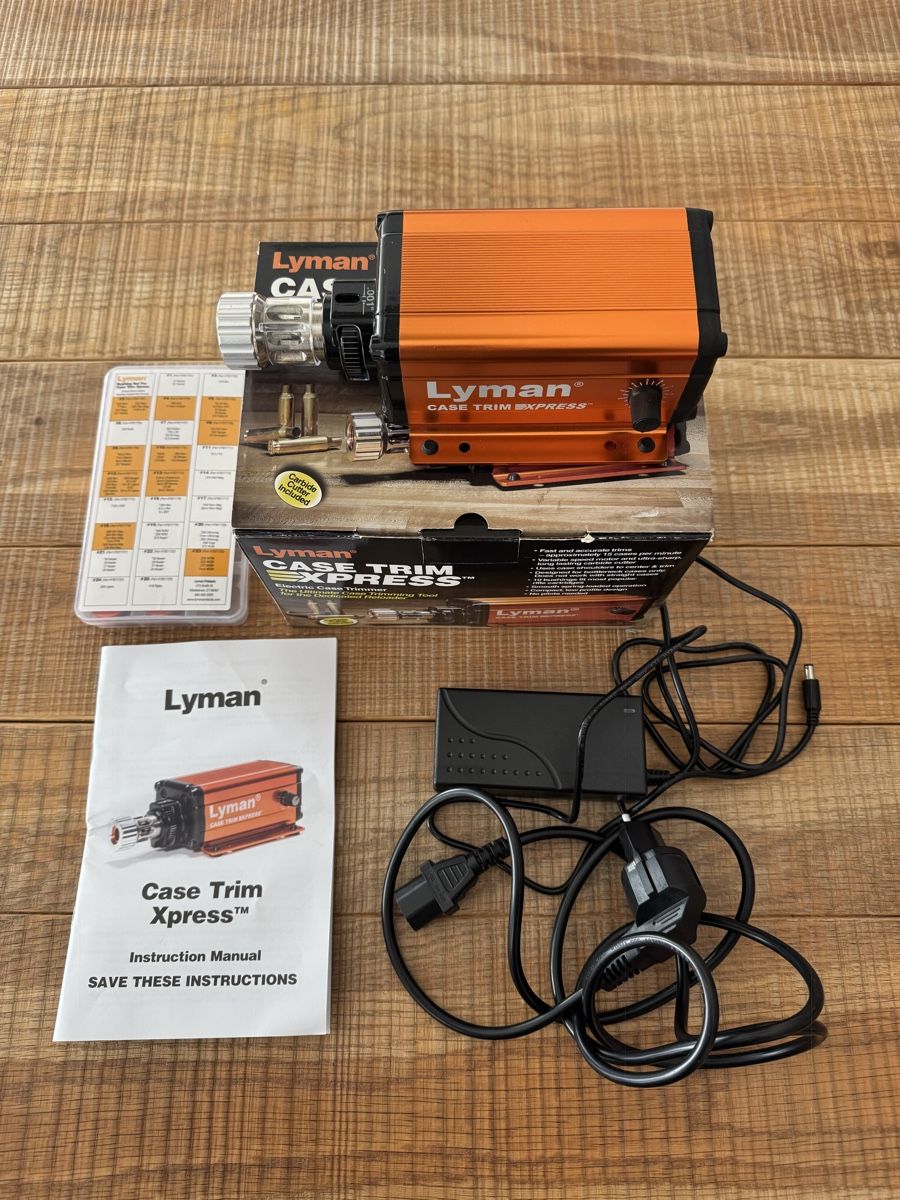 Tutti gli attrezzi: Hülsentrimmer Lyman Case Trim X-Press – Nuovo (secondo la descrizione) da Bolligen venduto da whitepointer01