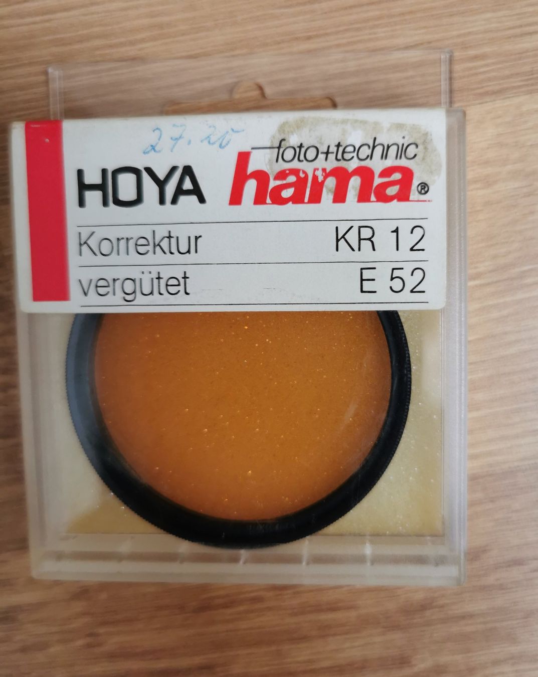 Hama Filtri: 3 HOYA HAMA Filter Durchmeser 52 mm – Usato da Birsfelden venduto da dsc_f8gx 4