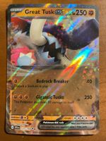 Pokemon Great Tusk eX (Versand gratis)
