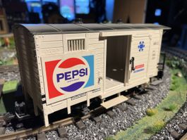 LGB Güterwagen Pepsi