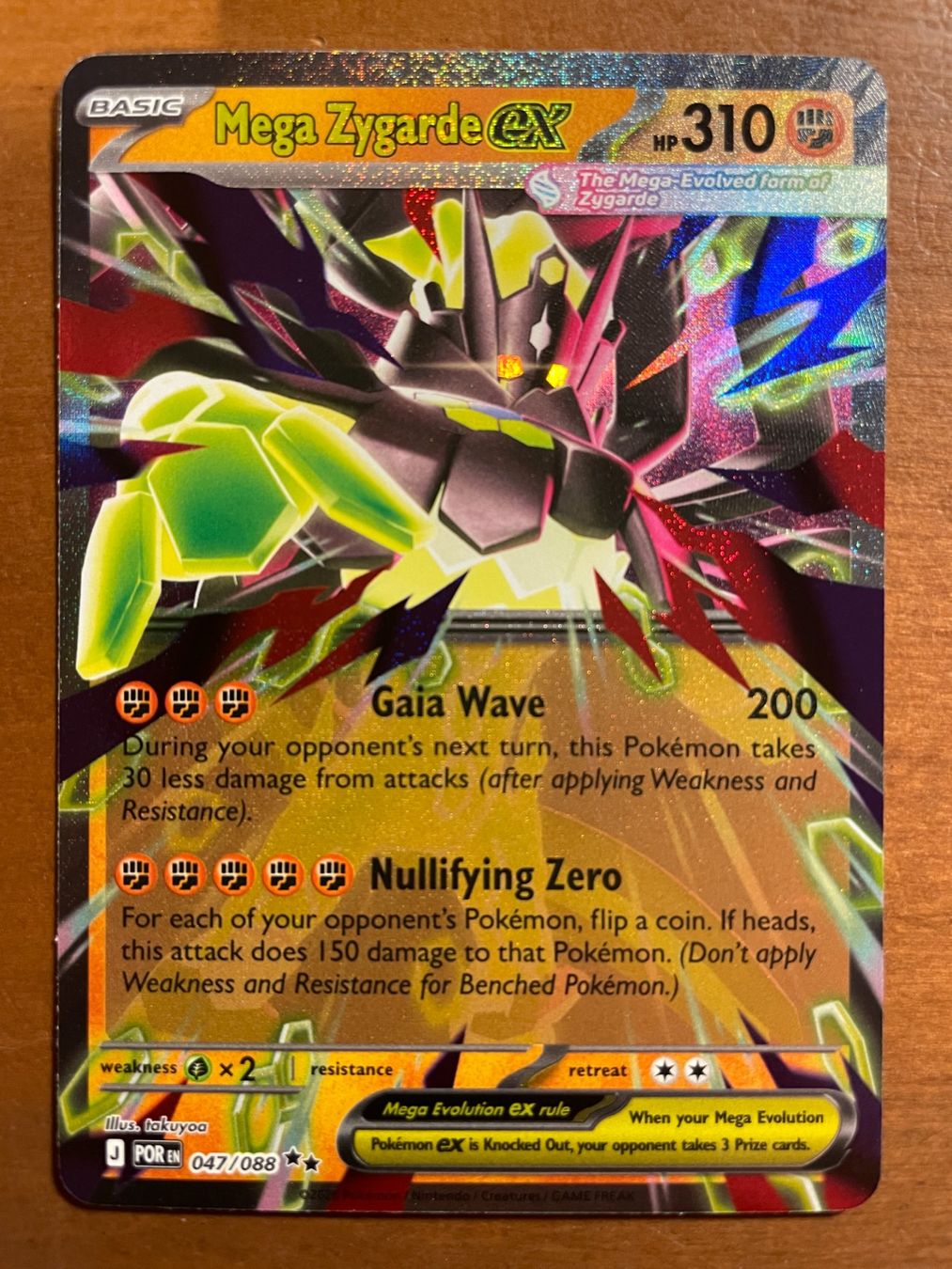 Pokémon Carte collezionabili: Pokemon Mega Zygarde eX (Versand gratis) – Nuovo (secondo la descrizione) da Chur venduto da Angerson