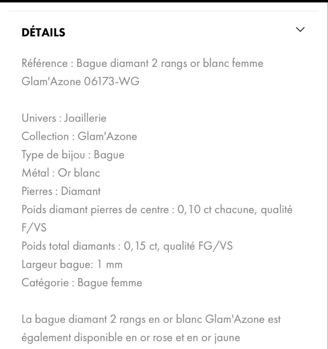 Messika Anelli: Bague Messika glam’azone – Usato da Lausanne venduto da Meganelausanne 4