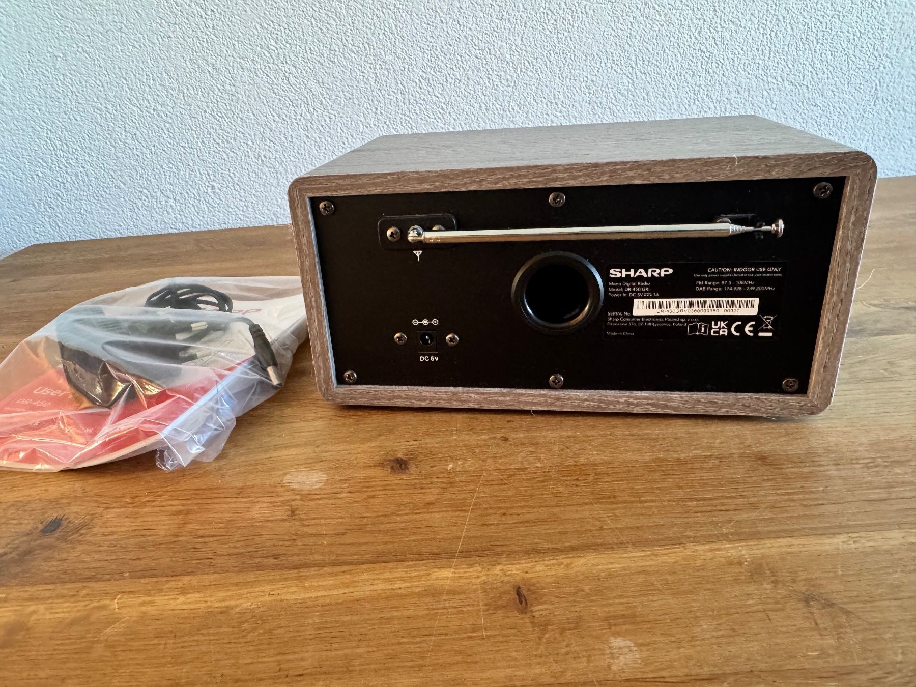 Sharp Radio: Sharp DAB+ Radio DR-450 Grau – Usato da Frauenfeld venduto da dilili 3