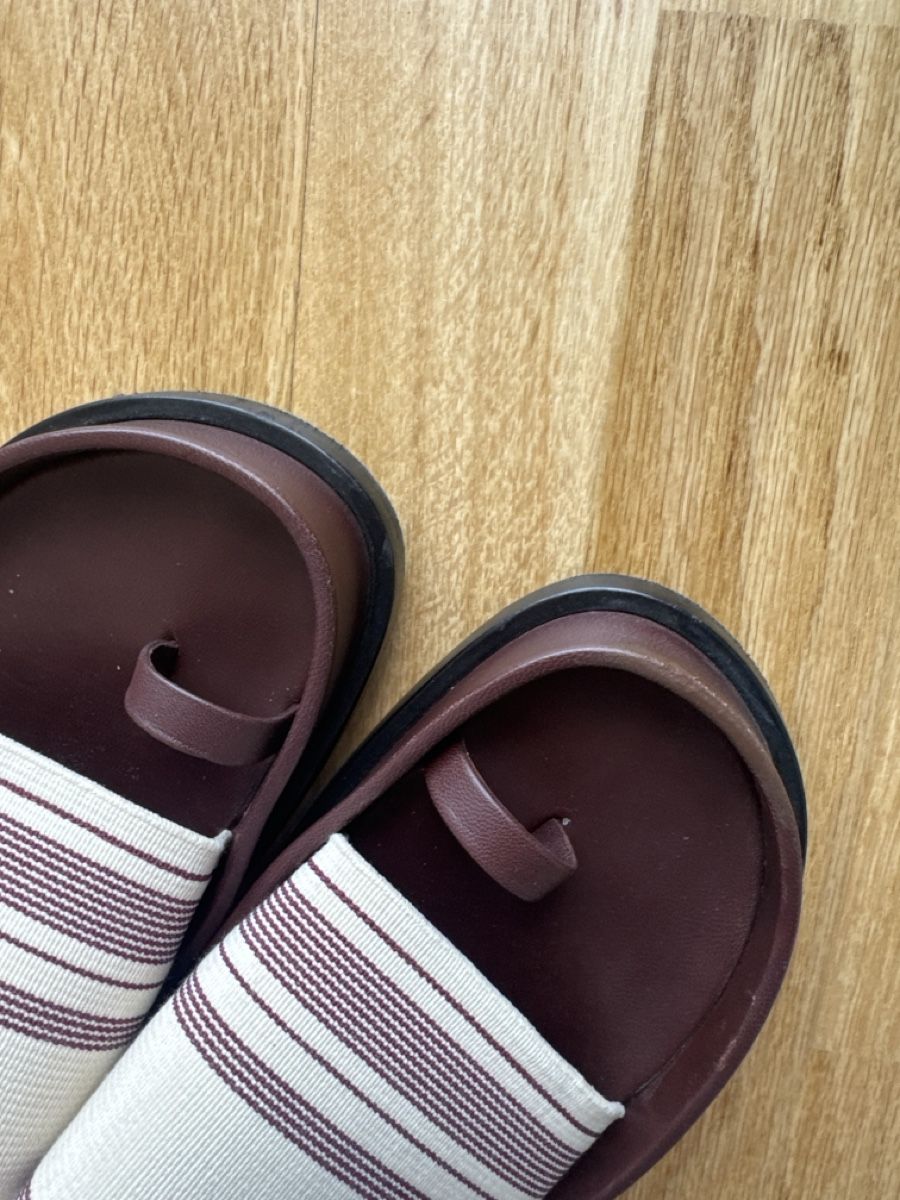 Jil Sander Chaussures femmes: JIL SANDER Sandals striped strap size 37 used condition – D'occasion à Fribourg par ksu_65bh 2