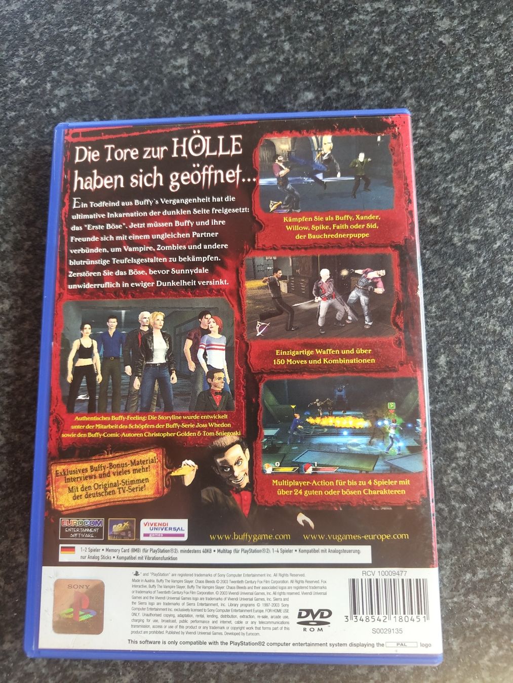 Sony Giochi: Buffy Chaos Bleeds PS2 – Usato da Attiswil venduto da JP1291 1