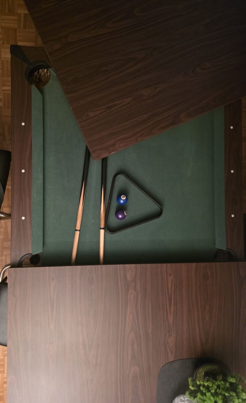 Tavoli: Billiard-/Esstisch, Echtholz 208x114x80 – Usato da Wohlen AG venduto da rob_csw7