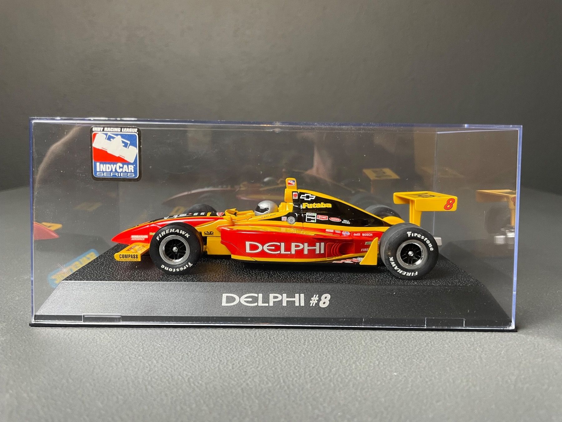Carrera Piste: Scalextric C2498 Dallara Indy Delphi #8 – Nuovo (secondo la descrizione) da Genthod venduto da lightyear63 2