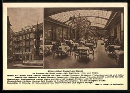 Basel, Elite Hotel Storchen, Restaurant 