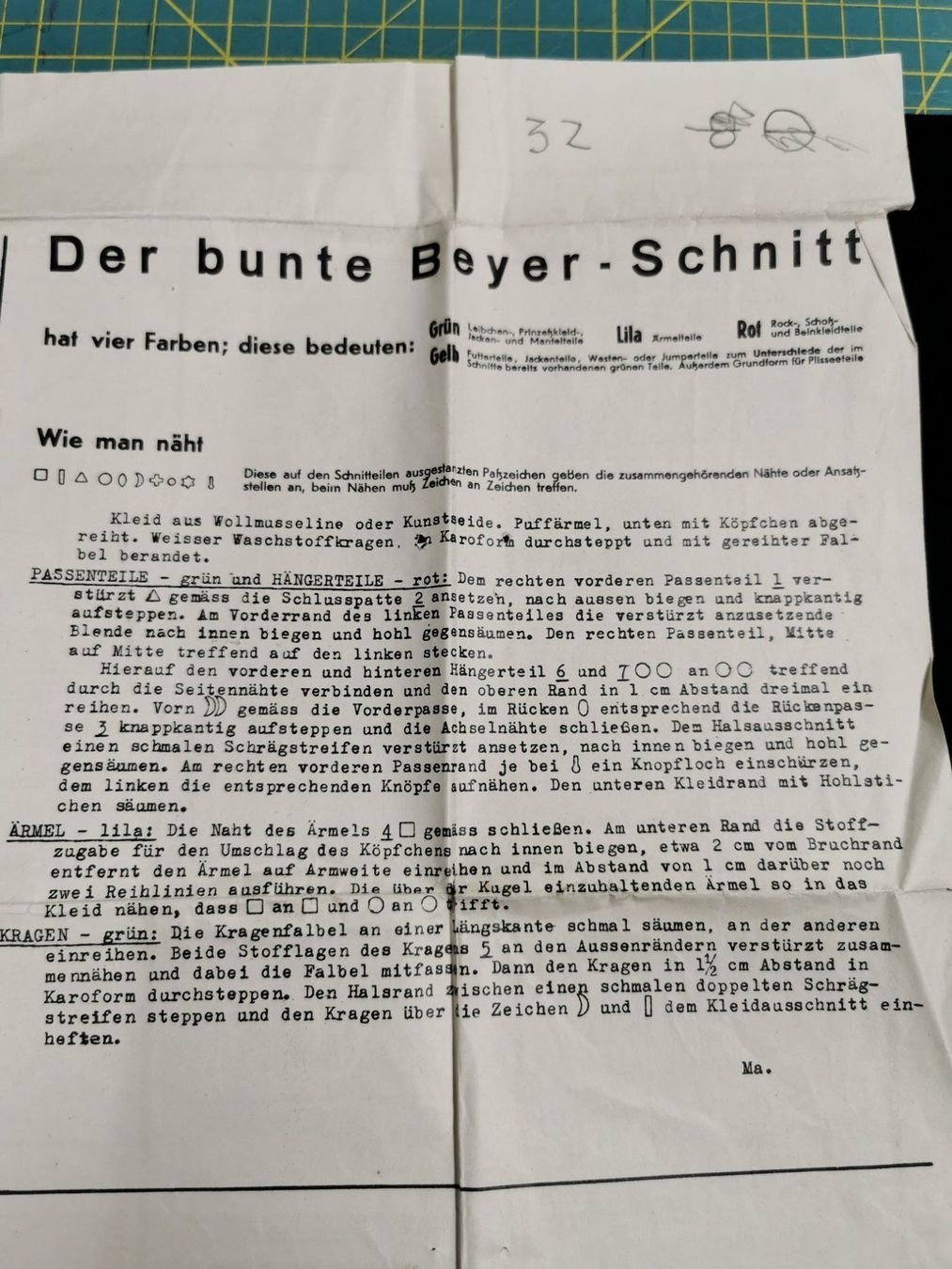 Cartamodelli: Antikes Schnittmuster Mädchenkleid – Nuovo (secondo la descrizione) da Hinterforst venduto da Jamila8 3