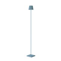 LED Aussen Stehleuchte, Blau, Dimmer
