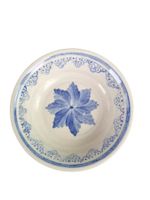 Schüssel Blau Weiss mit Muster