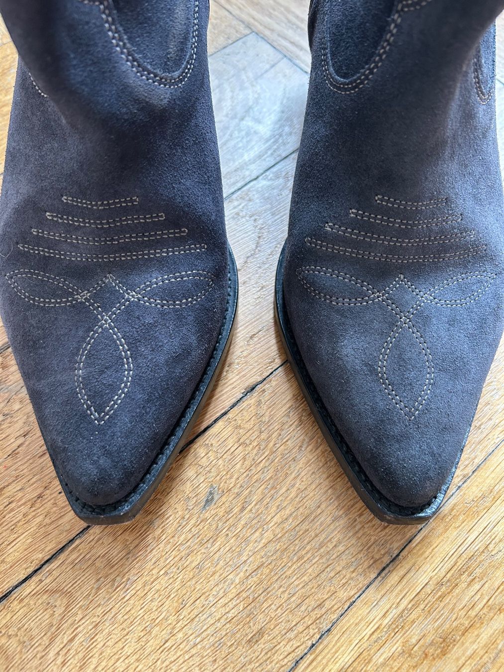 Isabel Marant Damenschuhe: Western suede cowboy boots - Isabel Marrant – Neu (gemäss Beschreibung) aus Zürich von EllaPota 3