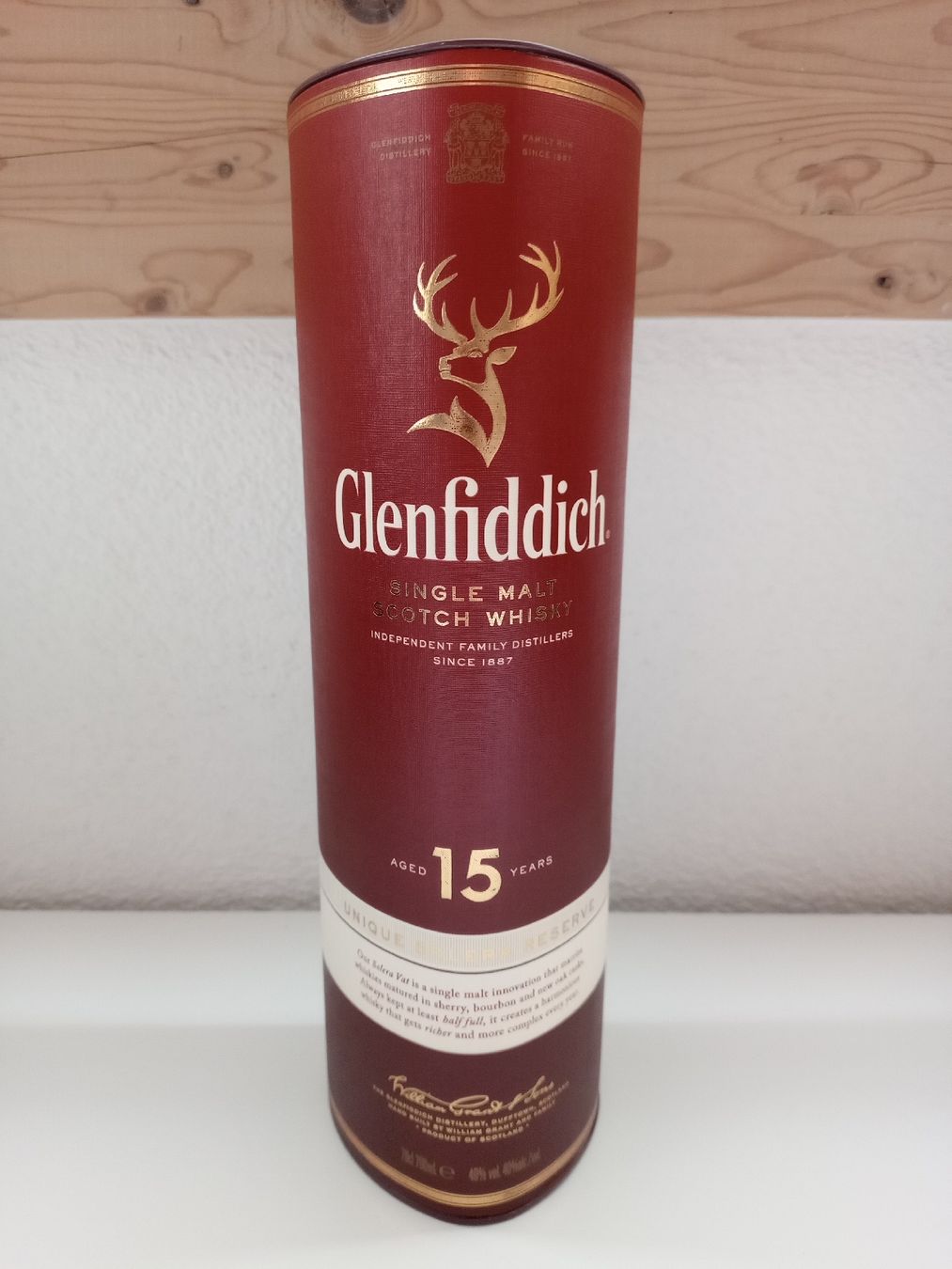 Glenfiddich Bevande alcoliche: Glenfiddich 15 Years - altes Design – Nuovo e nell'imballaggio originale da Spiez venduto da egonolsen 2