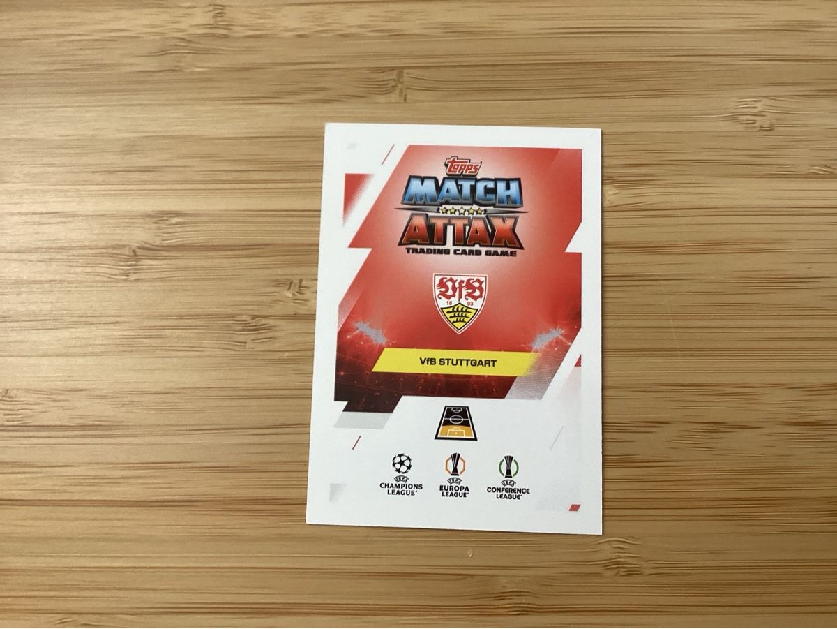 Topps Carte collezionabili: Topps Match Attax Card - Jeff Chabot - VFB Stuttgart – Usato da Steinhausen venduto da WillemV 1