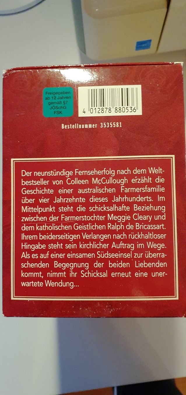 Alle VHS: VHS Kassetten "Dornenvögel" – Gebraucht aus Hettlingen von Freak50 1