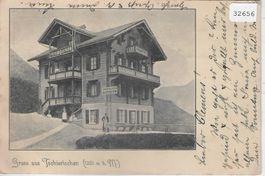 Gruss aus Tschiertschen - Pension Alphorn