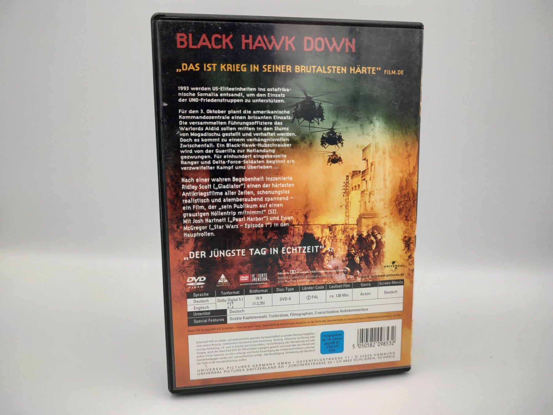 Tutti i DVDs: BLACK HAWK DOWN - Versand, nur CHF 2.50! – Usato da Siblingen venduto da goodprice24 1