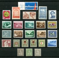 TOP SCHWEIZ POSTFRISCHLOT MIT TOLLEN WERTEN **