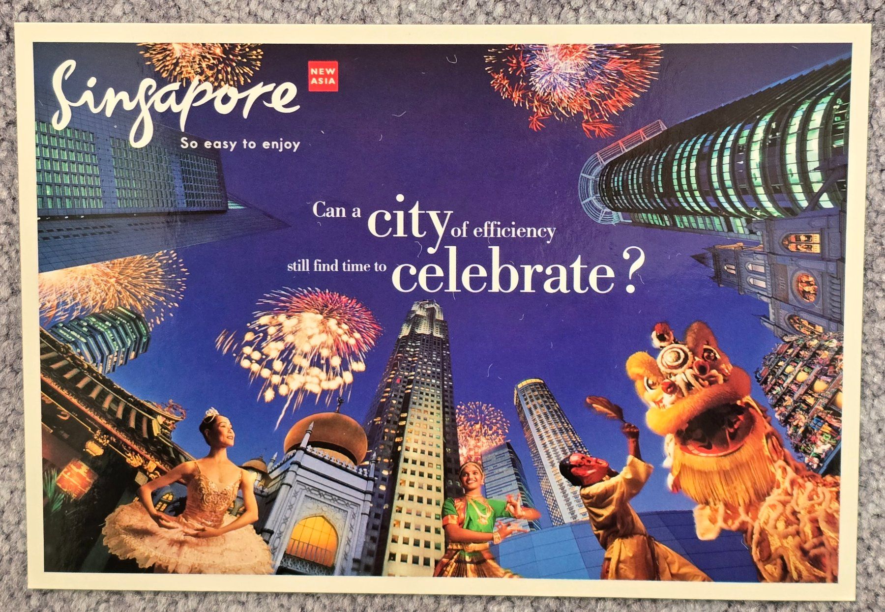 Cartoline postali: Millennium AKs SINGAPUR,  ungelaufen 1999 – Nuovo (secondo la descrizione) da Rheinau venduto da MakalekaAloha 1