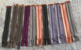 11 STÜCK RIRI REISSVERSCHLÜSSE ALLE 15CM UND ALLE NEU