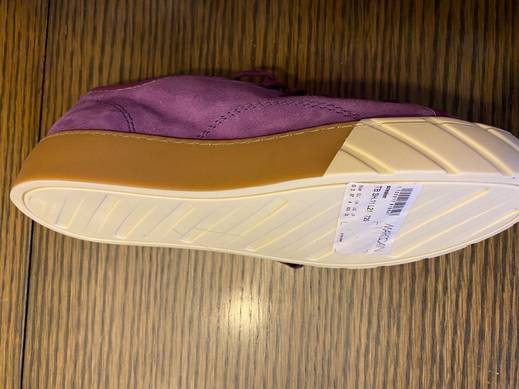 Marc Cain Scarpe da donna: Marc cain Sneaker Velours leder 37 – Nuovo e nell'imballaggio originale da Volketswil venduto da praxis12 6