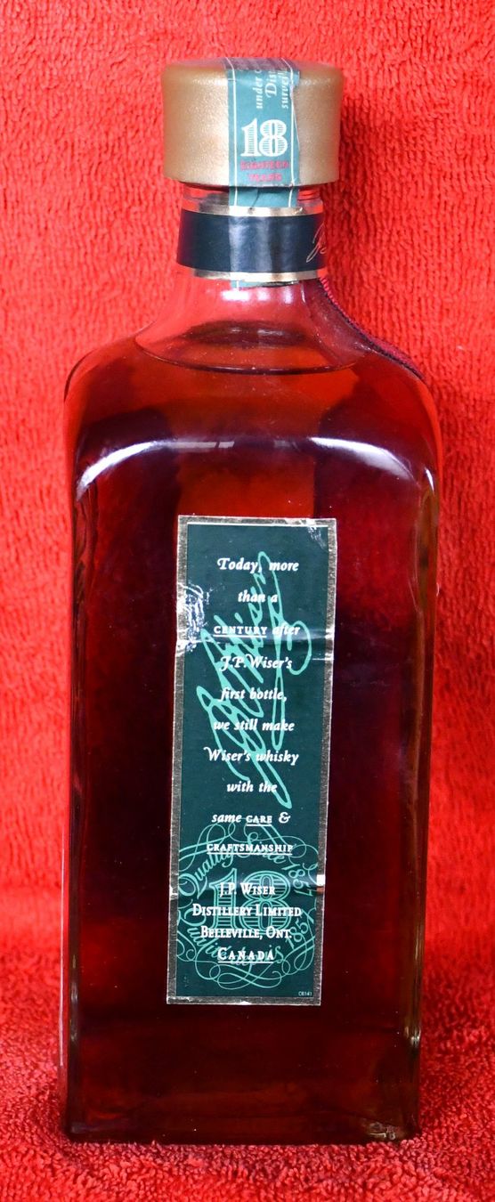 Bevande alcoliche: Whisky 075lt Flasche  Wiser S 18 Jährige – Nuovo e nell'imballaggio originale da Rotkreuz venduto da salsanera 2