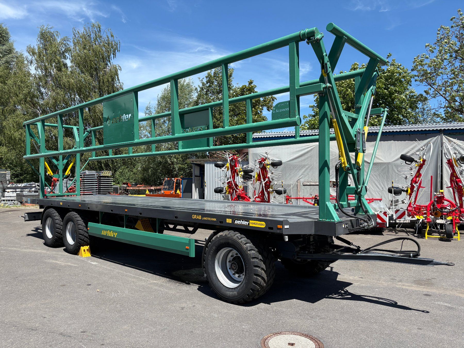 Trattori: Ballen Transport Wagen Oehler zu Traktor – Usato da Unterägeri venduto da Zermatt012