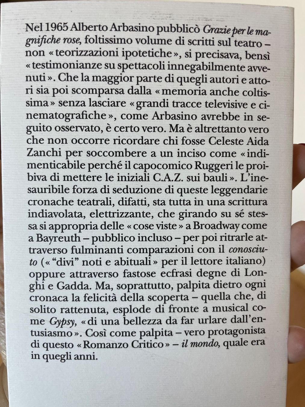 Libri: Arbasino, Grazie per le magnifiche rose – Nuovo (secondo la descrizione) da Minusio venduto da jas_ry5h 2