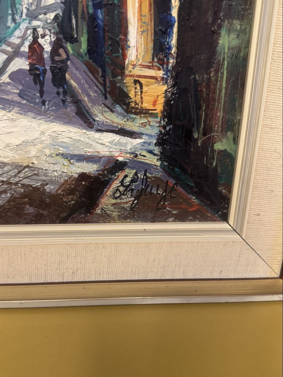 Tableaux: Original gemalte signiert Bild  – D'occasion à Schlieren par Freundlich02 3