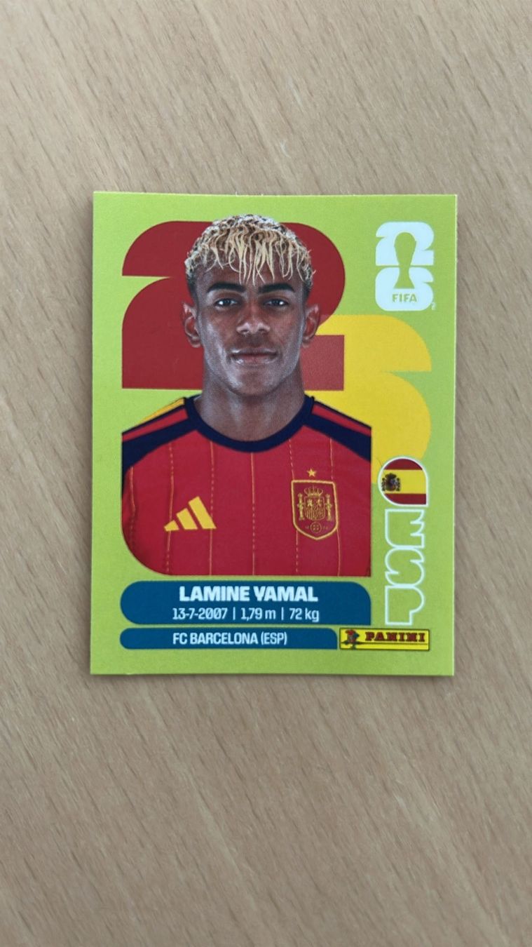 Panini Sammelbilder & Trading cards: Lamine Yamal - Panini 2026 – Neu (gemäss Beschreibung) aus Grüningen von DomegaStore